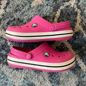 Crocs Girls size 12/13 pink